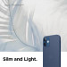 Elago Inner Core Case - тънък полипропиленов кейс (0.5 mm) за iPhone 12 mini (син) 3