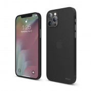 Elago Inner Core Case - тънък полипропиленов кейс (0.5 mm) за iPhone 12, iPhone 12 Pro (черен)