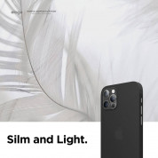 Elago Inner Core Case - тънък полипропиленов кейс (0.5 mm) за iPhone 12, iPhone 12 Pro (черен) 2