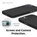 Elago Inner Core Case - тънък полипропиленов кейс (0.5 mm) за iPhone 12, iPhone 12 Pro (черен) 5