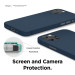 Elago Inner Core Case - тънък полипропиленов кейс (0.5 mm) за iPhone 12, iPhone 12 Pro (син) 5