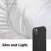 Elago Inner Core Case - тънък полипропиленов кейс (0.5 mm) за iPhone 12 Pro Max (черен) 3
