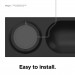 Elago Charging Tray for MagSafe - силиконова поставка за зареждане на iPhone чрез поставяне на Apple MagSafe Charger (черен) 4