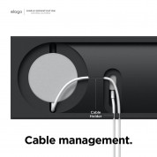 Elago Charging Tray Duo for MagSafe & Apple Watch Charger (black) 2