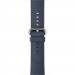 Apple Classic Buckle Band - оригинална кожена каишка за Apple Watch 38мм, 40мм, 41мм (тъмносин) 5