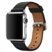 Apple Classic Buckle Band - оригинална кожена каишка за Apple Watch 38мм, 40мм, 41мм (черен) 1