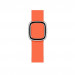 Apple Modern Buckle Band Small - оригинална кожена каишка за Apple Watch 38мм, 40мм, 41мм (оранжев) 3