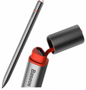 Baseus Square Line Stylus Pen (ACSXB-0G) - алуминиева професионална писалка за iPad Pro (модели 2018-2021) (тънмосив) 1