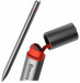 Baseus Square Line Stylus Pen (ACSXB-0G) - алуминиева професионална писалка за iPad Pro (модели 2018-2021) (тънмосив) 2