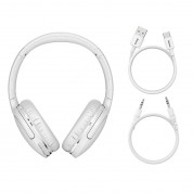 Baseus Encok D02 Pro Wireless Over-Ear Headphones (NGD02-C02) (white) 2