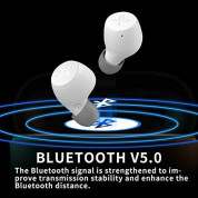 Edifier TWS X3 True Wireless Stereo Earbuds - безжични блутут слушалки с кейс за мобилни устройства (бял)  7