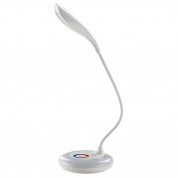 Platinet Desk Lamp 6W + Night Lamp (PDLQ11) - настолна LED лампа с функция за нощна лампа (бял) 1