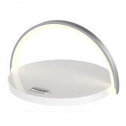 Platinet LED Lamp Wireless Charger 10W (PLCWLED) - настолна LED лампа с функция безжично зареждане (бял) 1