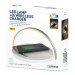 Platinet LED Lamp Wireless Charger 10W (PLCWLED) - настолна LED лампа с функция безжично зареждане (бял) 5