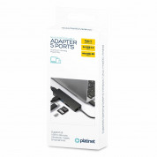 Platinet USB-C Multimedia Adapter 5in1 (PMMA9846) (black) 4