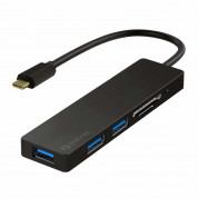 Platinet USB-C Multimedia Adapter 5in1 (PMMA9846) (black)