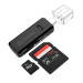 Platinet Card Reader USB-C 3.0 (PMCRTCB) - четец за SD и microSD карти с USB-C 3.0 за компютри и лаптопи с USB-C порт (черен) 4