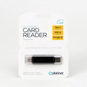 Platinet Card Reader USB-A & USB-C 3.0 (PMCRTCUB) (black) 4