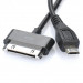 USB Кабел 2 в 1 - Apple dock конектор и microUSB конектор към USB (черен) 3