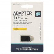 Platinet USB 3.0 to USB-C Adapter (PMAUTC) - адаптер от USB-A женско към USB-C мъжко за мобилни устройства с USB-C порт 2