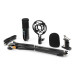 VARR Gaming Microphone Tube USB - геймърски настолен USB микрофон за запис и стрийминг (черен) 5