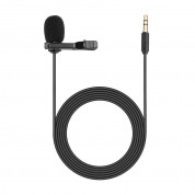 Platinet Lavalier Lapel Microphone Clip 3.5 mm - кабелен микрофон с 3.5 мм жак (черен) 2