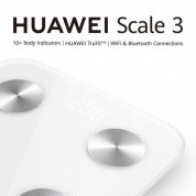 Huawei Smart Scale 3 - безжичен умен кантар за измерване на тегло, телесна маса, мазнини и др. (бял) 4