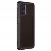 Samsung Soft Clear Cover Case EF-QA325TBEGEU - оригинален TPU кейс за Samsung Galaxy A32 4G (черен)  1