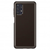 Samsung Soft Clear Cover Case EF-QA325TBEGEU - оригинален TPU кейс за Samsung Galaxy A32 4G (черен) 