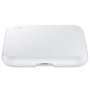 Samsung Wireless Charger Pad EP-P1300BWEGEU - поставка (пад) за безжично захранване на мобилни устройства и слушалки (бял) 4