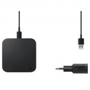 Samsung Wireless Charger Pad EP-P1300TBEGEU - поставка (пад) за безжично захранване на мобилни устройства и слушалки (черен)