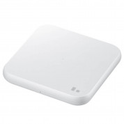 Samsung Wireless Charger Pad EP-P1300TWEGEU for charging mobile devices and buds (white) 4