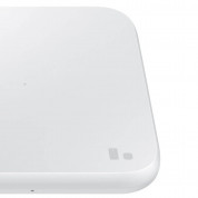Samsung Wireless Charger Pad EP-P1300TWEGEU - поставка (пад) за безжично захранване на мобилни устройства и слушалки (бял) 6