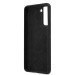 Guess Silicone Script Vintage Silicone Case - дизайнерски силиконов кейс за Samsung Galaxy S21 Plus (черен) 7