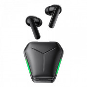 USAMS JY01 TWS Gaming Earbuds - безжични Bluetooth слушалки със зареждащ кейс (черен)