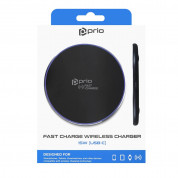 Prio Wireless Charging Stand 15W (black) 2