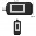 KWS-1802C USB-C Digital Voltage Current Capacity Meter - USB-C тестер на напрежение, ток и капацитет (черен) 2