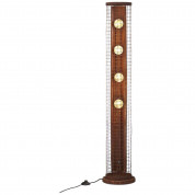 Brilliant Pauletta Floor Lamp 60W (E27 + E14) (brown) 3