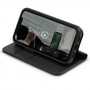 Moshi Overture SnapToª Case - елегантен кожен калъф (с кейс) тип портфейл за iPhone 12, iPhone 12 Pro (черен) 2