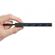 Anker USB 3.0 4-Port USB Hub (A7516012) - 4-портов USB 3.0 хъб за компютри и лаптопи (черен) 6