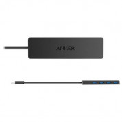 Anker USB 3.0 4-Port USB Hub (A7516012) - 4-портов USB 3.0 хъб за компютри и лаптопи (черен) 2