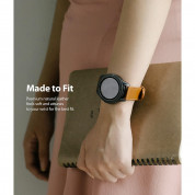 Ringke Leather One Classic Band 20 mm - кожена (естествена кожа) каишка за Galaxy Watch, Huawei Watch, Xiaomi, Garmin и други (20 мм) (кафяв) 7
