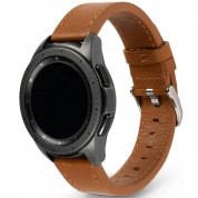 Ringke Leather One Classic Band 22mm - кожена (естествена кожа) каишка за Galaxy Watch, Huawei Watch, Xiaomi, Garmin и други (22мм) (кафяв)