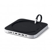 Satechi Aluminium USB-C Stand and Hub for Mac Mini (silver) 2