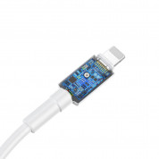 Baseus Durable Series USB-C to Lightning Cable PD 18W (CATLSW-02) - USB-C към Lightning кабел за Apple устройства с Lightning порт (100 см) (бял) 1