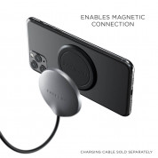 Satechi Magnetic Stiker for MagSafe - магнитен диск за кейсове и смартфони, съвместим с MagSafe аксесоари (черен) 1