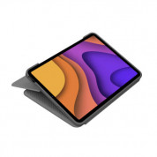 Logitech Folio Touch - безжична клавиатура и тракпад, с кейс и поставка за iPad Air 5 (2022), iPad Air 4 (2020) (тъмносив) 1