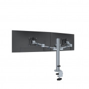 4smarts Desk Holder ErgoFix H3 for two Monitors - поставка за бюро за два монитора до 30 инча (сребрист) 1
