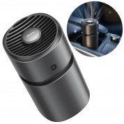 Baseus Breeze Fan Air Freshener for Vehicles (SUXUN-AWF01) - ароматизатор за автомобил с вентилатор (тъмносив)
