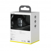 Baseus Breeze Fan Air Freshener for Vehicles (SUXUN-AWF01) - ароматизатор за автомобил с вентилатор (тъмносив) 9